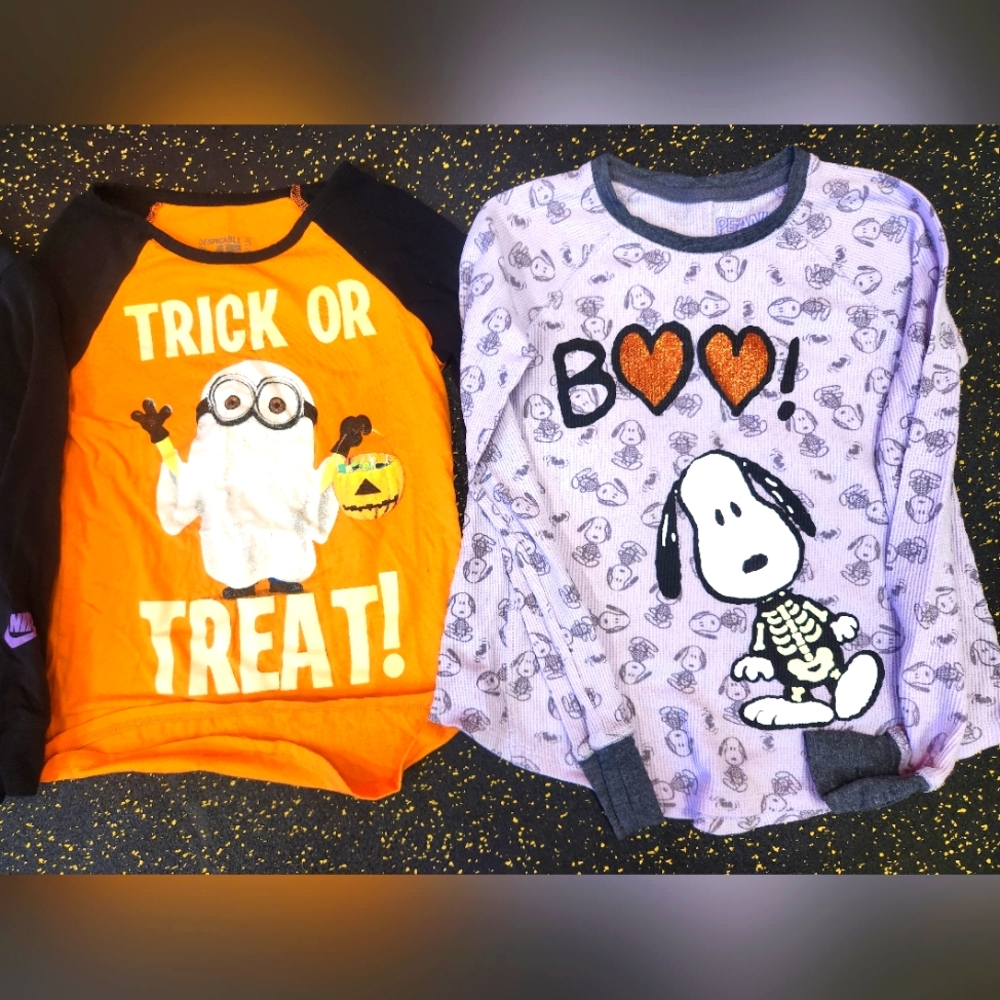 Girls halloween shirts